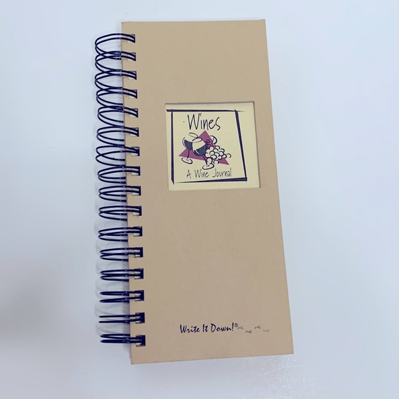 Journal | Wines A Wine Journal | Recycled Paper Spiral Book Tracking Your Likes! - Picture 2 of 9